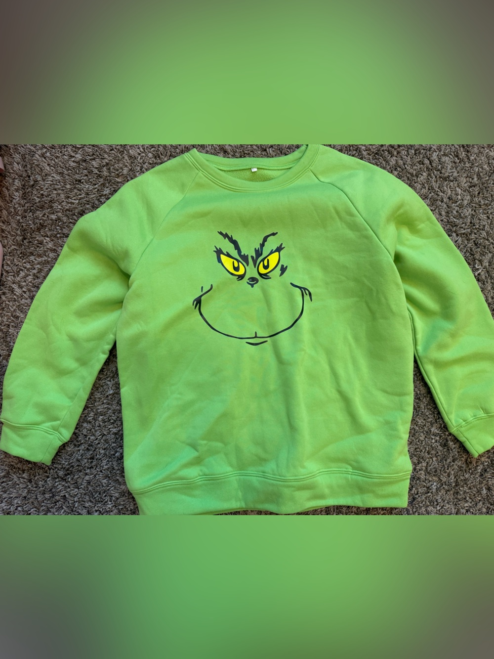 Grinch sweatshirt